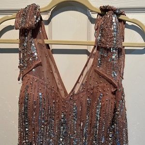 HTF Beaded Cocktail dress